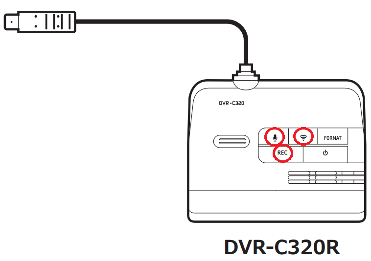 DVR-C320RのWi-Fiパスワードがエラーになる